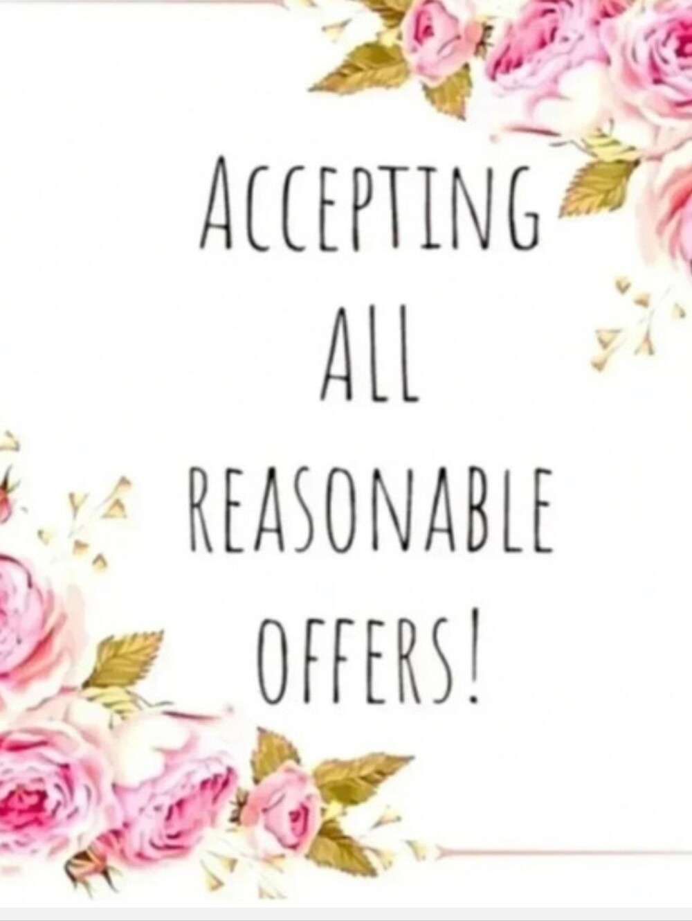 Make Me An Offer On Items You Love! Save More Bundling!